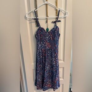 Floral Blue Sundress